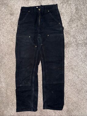 Black Heavy-Duty Work Pants